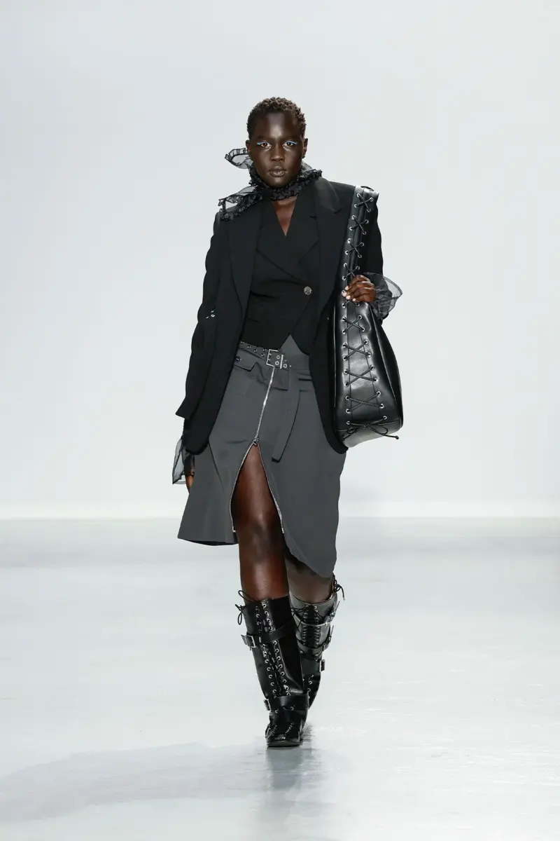 Black Bonded Crepe Blazer Black Bonded Crepe Blazer