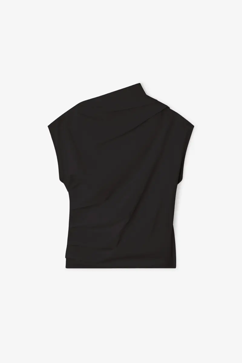 Black Ruched Top Black Ruched Top
