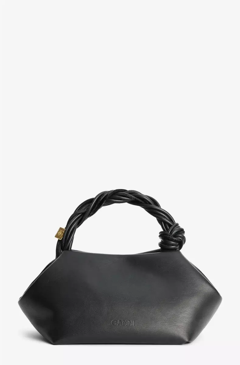 Black Small GANNI Bou Bag