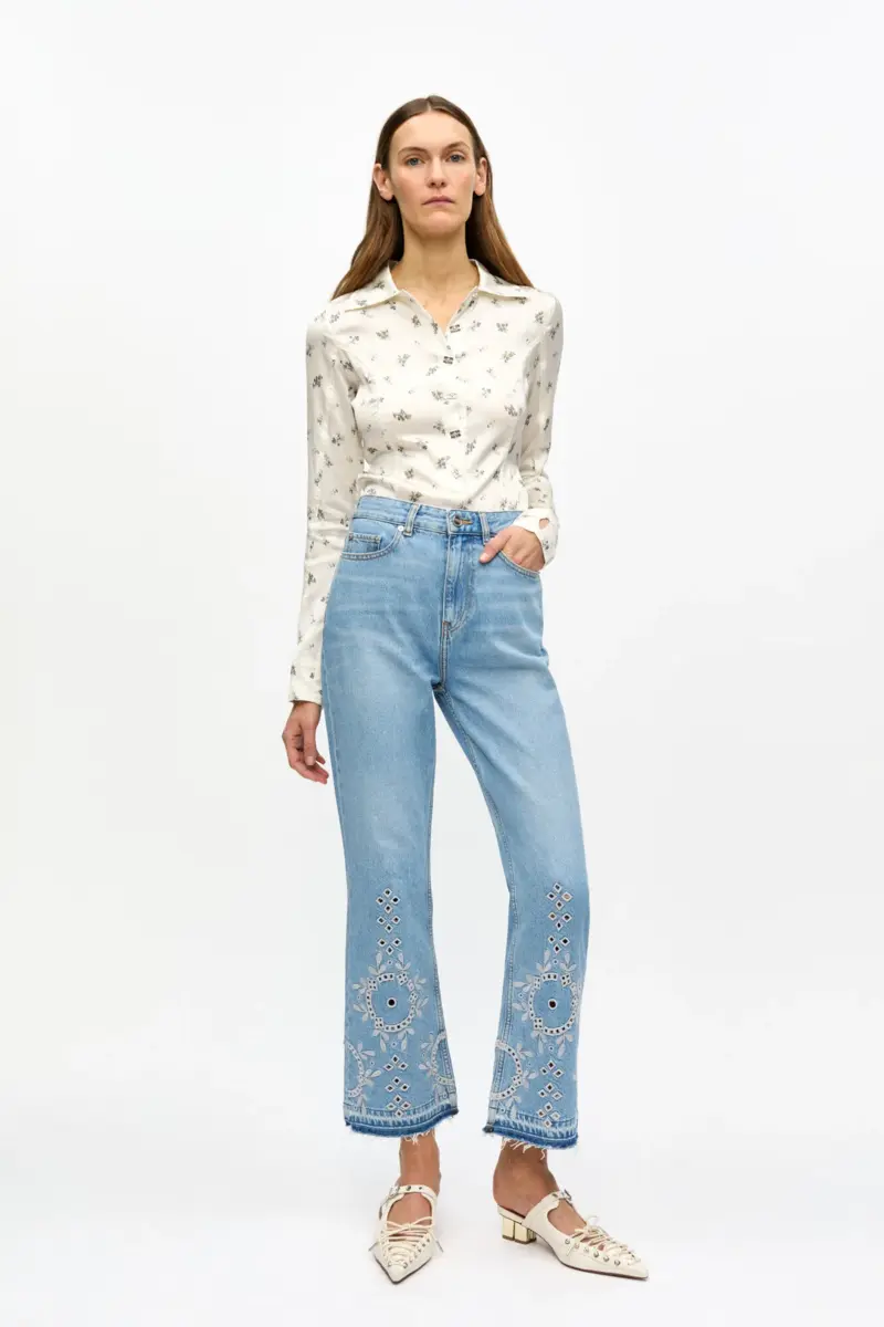 Broderie Anglaise Betzy Jeans