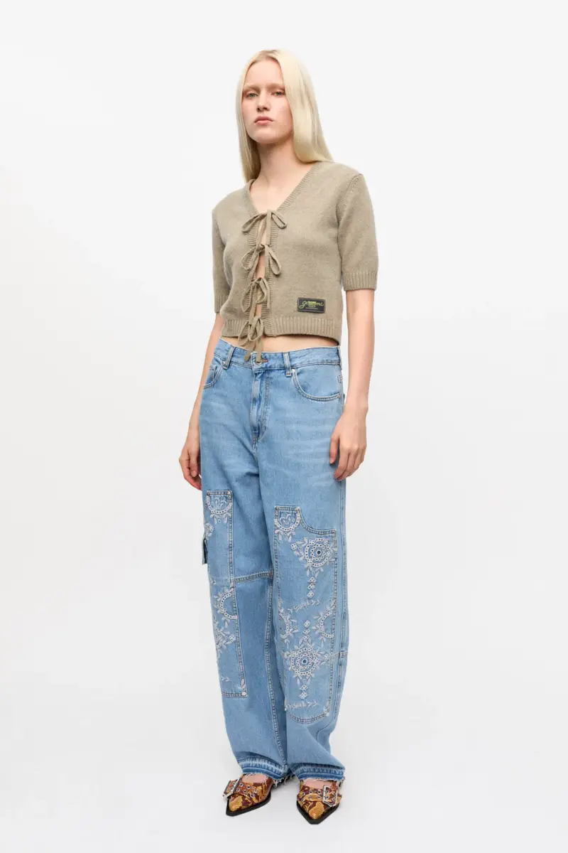 Broderie Anglaise Carpenter Jeans