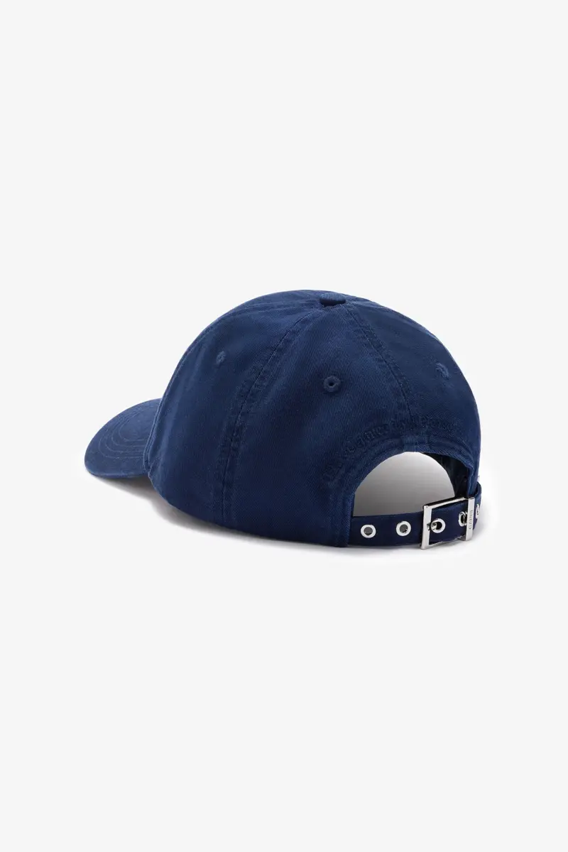 Dark Blue Animal Canvas Cap