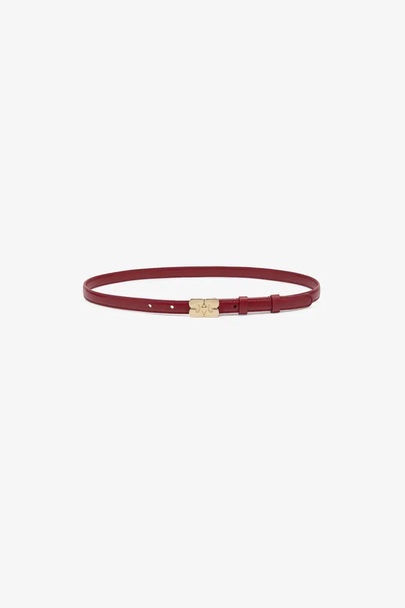 Kat Small Belt in Red