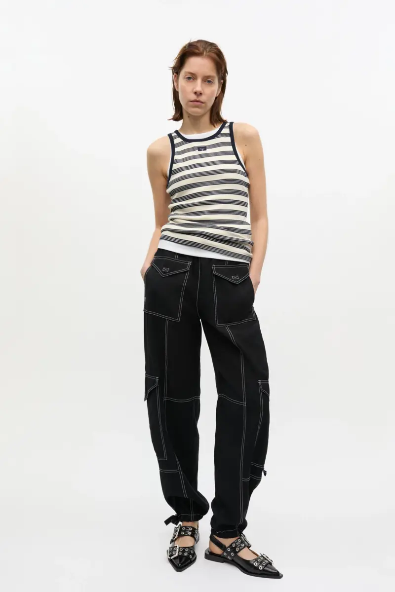 Light Slub Pocket Trousers Light Slub Pocket Trousers