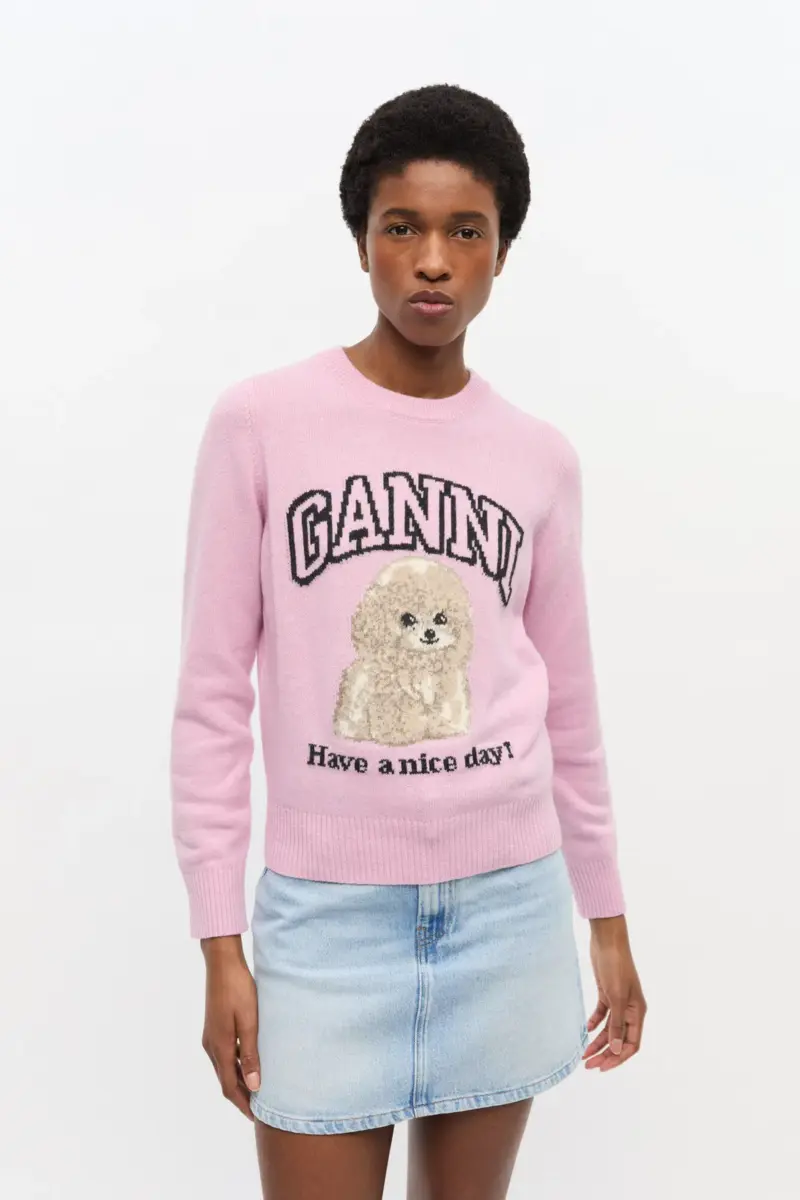 Pink Poodle Jumper