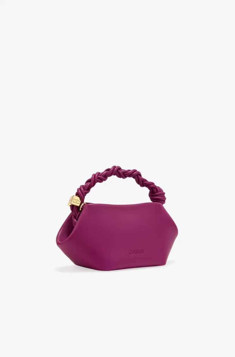 Purple Mini GANNI Bou Bag