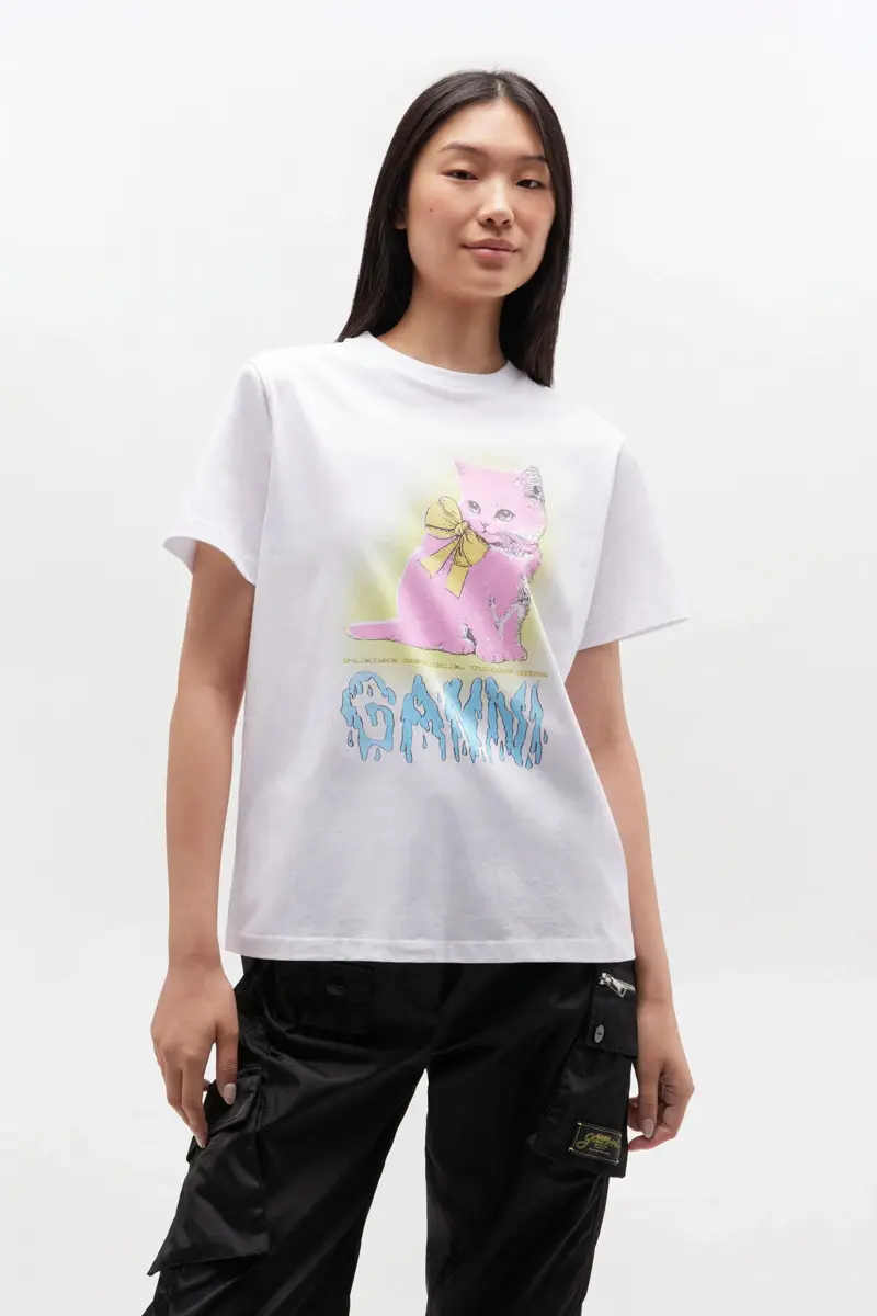White Kitty T-shirt